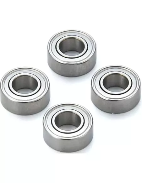 Ball Bearing Set - High Speed 5x10x4mm  (4 U.) Kyosho BRG001 - Hobao Hyper 7 TQ & 7.5 Nitro