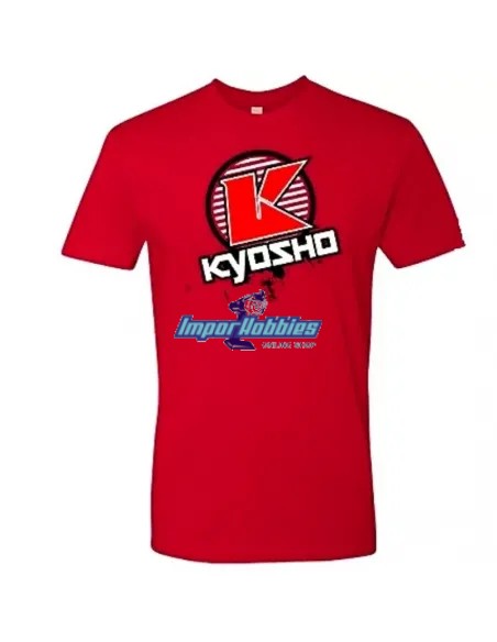 Camiseta manga corta roja K-Circle 2.0 Talla XXL Kyosho 88008-XXL - Kyosho Fazer GP - Repuesto y opciones