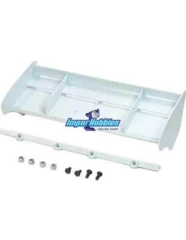 Alerón blanco Mugen MBX8 / MBX8 W.E / MBX8 ECO VP-Pro WN-008M-W - Alerones y arandelas de alerón 1/8 Scale