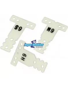 FRP Rear Suspension Plate Set 0.6mm Tipo RM & HM (3 U.) Kyosho Mini-Z MR-03 / RWD MZW438 - Kyosho Mini-Z MR-02 / MR-015 - Spare