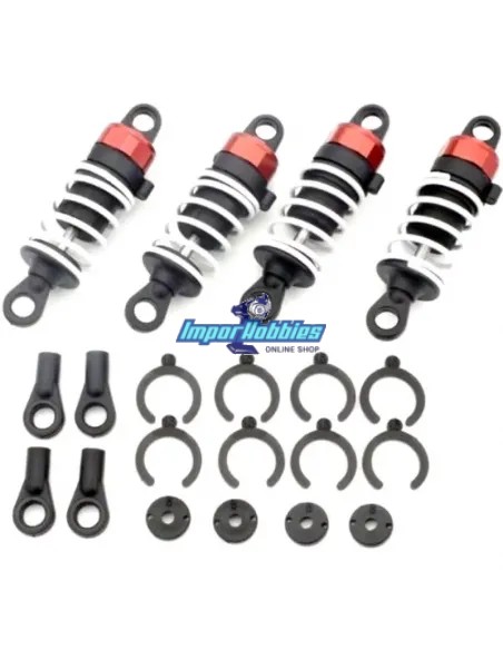 Set de amortiguadores (4 Uds.) Kyosho Fazer Touring MK2 FZ02 - FZ02L FA554 - Kyosho Fazer MK2 FZ02S - Repuesto y opciones