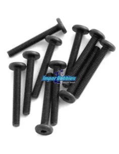 Vis Hex Tête Plate M3x22mm LP SHCS (10 U.) Team Associated AS41095 - Pièces detachées