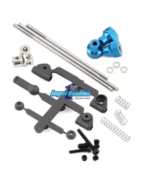 Throttle/Brake Linkage Set Team Associated RC8B4 AS81555 - Spare Parts