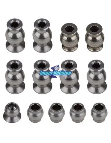 Set de boules de chappes (13 U.) Team Associated RC8B4 / B4e AS81562 - Pièces detachées