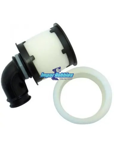 Filtro aire redondo completo universal 1/8 Buggy Hobbytech STR8 HT-501202 - Hobbytech STR8 DeLuxe & STR8 EVO RTR - Repuesto y op