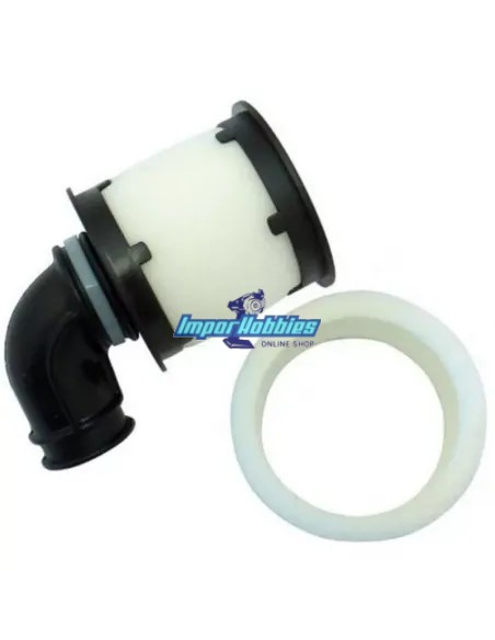 Filtro aire redondo completo universal 1/8 Buggy Hobbytech STR8 HT-501202 - Hobbytech STR8 DeLuxe & STR8 EVO RTR - Repuesto y op
