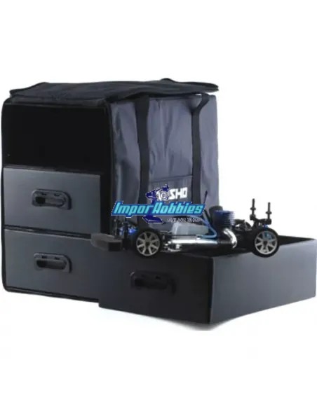 Sac de transport medium 3 tiroirs 1/10th Kyosho 87614B - Sacs de transport RC
