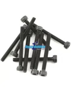 Vis SHCS 3X28mm (10 U.) Team Associated AS89227 - Team Associated RC8B Factory Kit - Pièces detachées et options