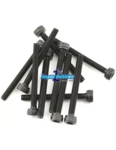 Tornillo SHCS 3X28mm (10 U.) Team Associated AS89227 - Team Associated RC8B Factory Kit - Repuesto y opciones