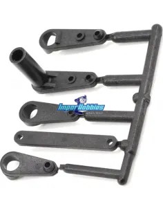 Servo Saver Set TR113B Kyosho DBX / DRX / Nitro Tracker NT004 - Kyosho DBX - Spare Parts & Option Parts