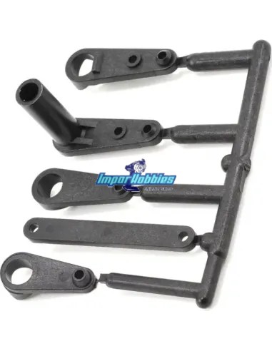 Plásticos de salva-servos de dirección TR113B Kyosho DBX / DRX / Nitro Tracker NT004 - Kyosho DBX - Repuesto y opciones