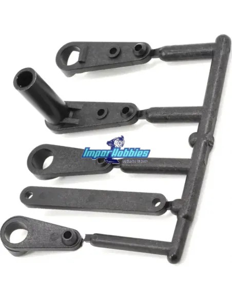 Plásticos de salva-servos de dirección TR113B Kyosho DBX / DRX / Nitro Tracker NT004 - Kyosho DBX - Repuesto y opciones