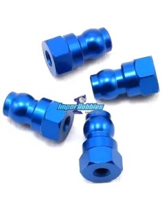 Aluminum Shock Bushings - 12mm (4 U.) Team Associated B6.1 / B6.2 / SC6.1 AS91816 - Team Associated B6.1 & B6.1D - Spare Parts &