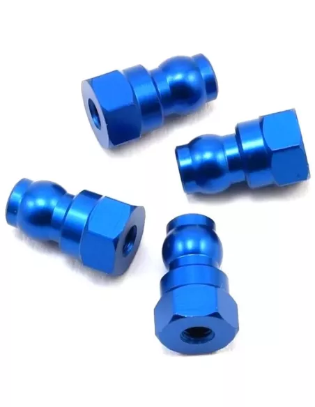 Aluminum Shock Bushings - 12mm (4 U.) Team Associated B6.1 / B6.2 / SC6.1 AS91816 - Team Associated B6.1 & B6.1D - Spare Parts &