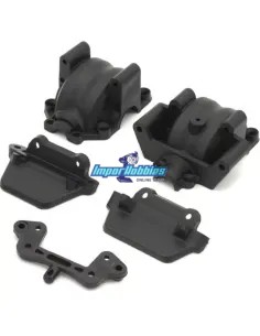 Tapas de diferencial & soporte bumper Kyosho Fazer Touring MK2 FZ02 - FZ02L / Rage 2.0 FZ02L-B FA502 - Kyosho Fazer Rage 2.0 MK2