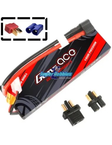 Accu Lipo Stick 2S 7.4V 5300mah 60C Boitier Rigide T-Deans / XHR Gens ACE GE3-5300-2D-60 - Accu Lipo 2S - 7.4V & 7.6V HV