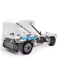 Hobao Hyper EPX 1/10 4X4 ARR Roller Chasis with clear body - Electric Truck HB-EPX4E-CL