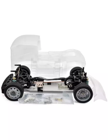 Hobao Hyper EPX 1/10 4X4 ARR Roller Chasis with clear body - Electric Truck HB-EPX4E-CL