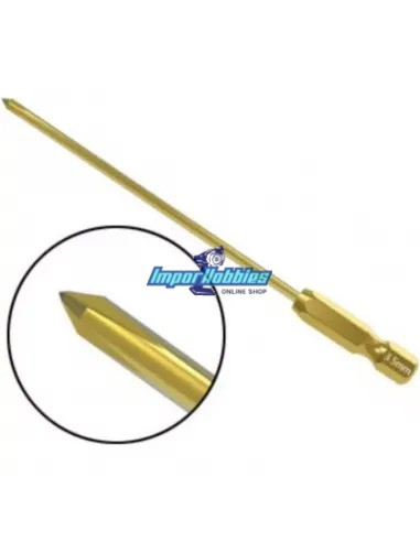 Embout cruciforme Phillips pour tournevis electrique 3.5mm 1/4 Gold Edition VP-Pro RS-64111E