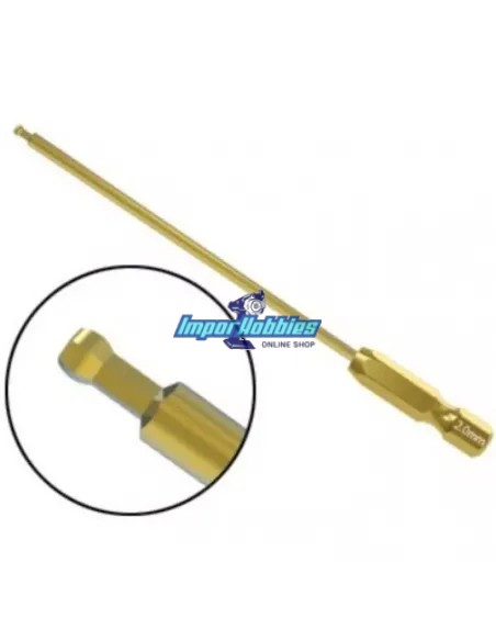 Embout à boule pour tournevis electrique 2.0mm 1/4 Gold Edition VP-Pro RS-62111E - Merlin Tools - Hudy - Arrowmax