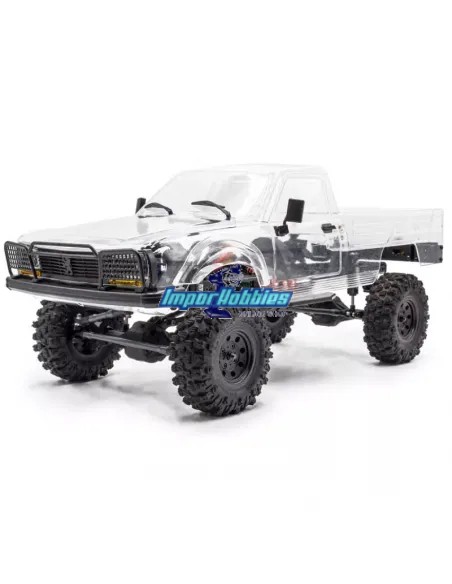 Coche radiocontrol eléctrico Hobbytech Crawler CRX2 Kit con carrocería Peugeot 504 PICK-UP 1/10 8.CRX2-504