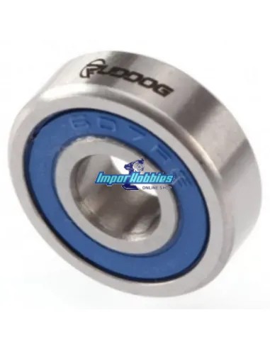 Rodamiento delantero de motor cerámico 7x19x6mm Ruddog RP-0306 - Os Engine - Protek - Bullit - Novarossi - Picco - Performa