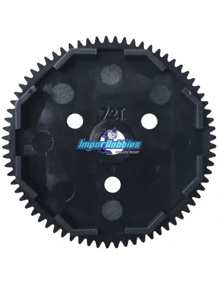 Couronne 72T 48P - Octalock Team Associated B6.3 / B6.4 / B74 / DR10M AS92293