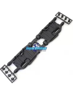 Rear Lower Suspension Arm Set - Hard V2 (2 U.) Kyosho Inferno MP10 / MP10 TKI2 / MP10e IF612HB - Spare Parts