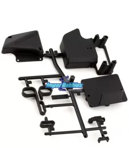 Caja de receptor y soporte de variador Team Associated RC8B4e AS81572 - Repuesto y opciones