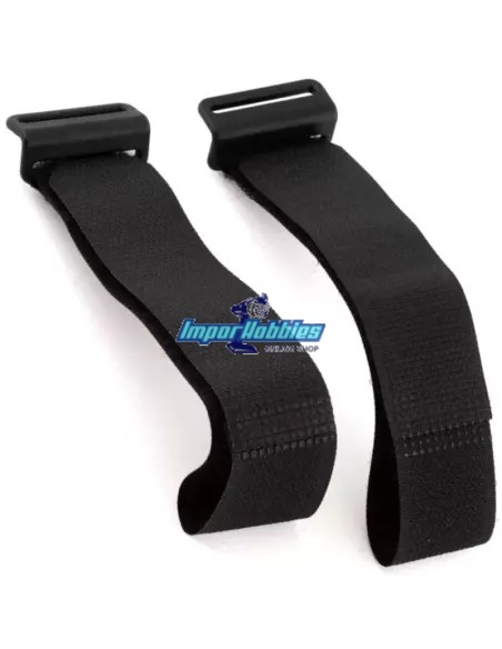 Correas sujeción baterías (2 Uds.) Team Associated RC8B4e AS81584 - Repuesto y opciones