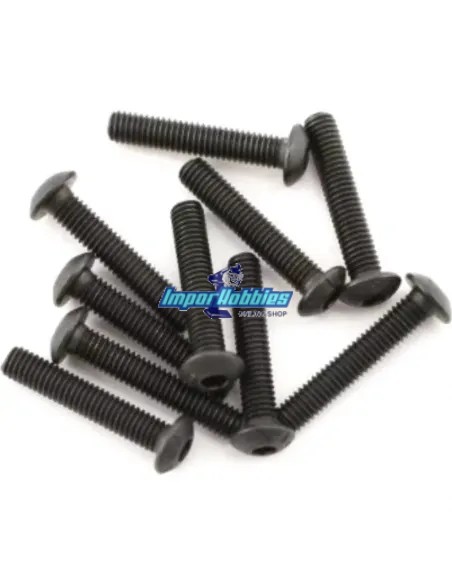 Tornillo BHCS 3X16mm (10 U.) Team Associated AS89203 - Repuesto y opciones