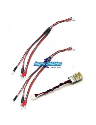 Kit luces led double avec conector...