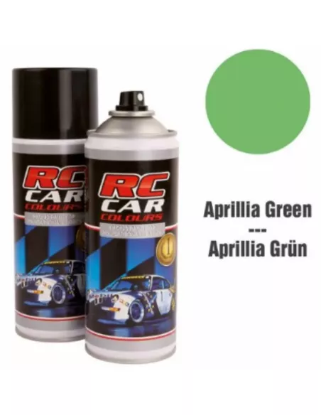 Spray Paint For Polycarbonate Body - Aprilia Green 150ml. RCC944