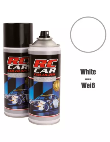 White Spray Paint For Polycarbonate Body 150ml. RCC710