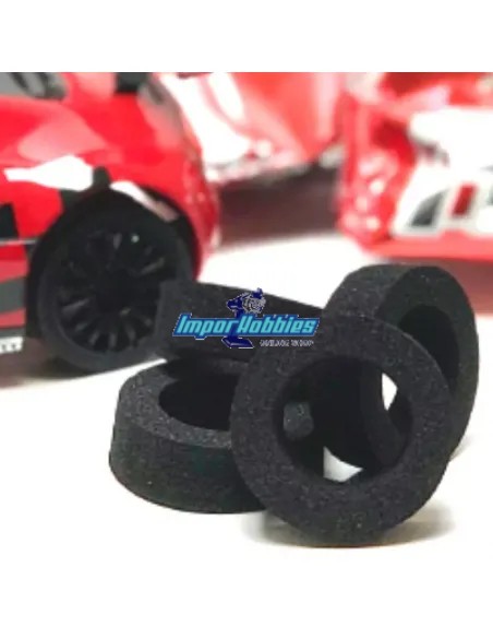 Neumáticos espuma shore 35º 11mm estrechos Kyosho Mini-Z Racer (4 Uds.) RET3511MZ