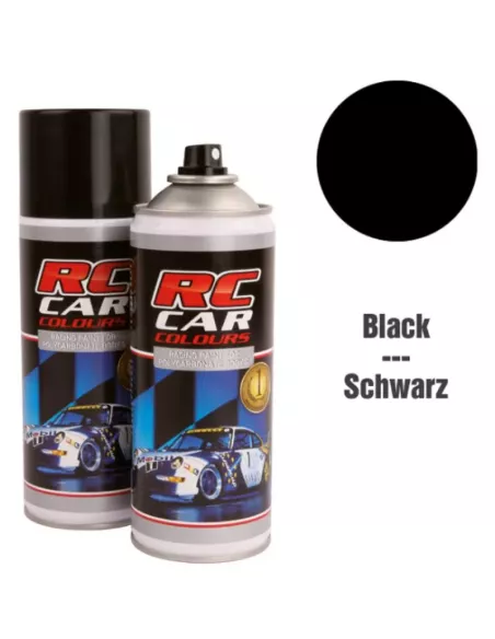 Black Spray Paint For Polycarbonate Body 150ml. RCC610