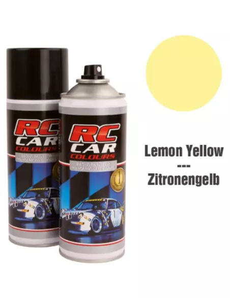 Spray Paint For Polycarbonate Body - Lemon Yellow 150ml. RCC020