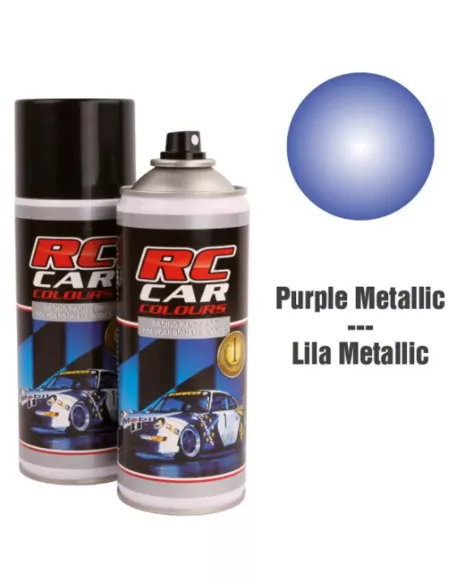Spray Paint For Polycarbonate Body - Purple Metalic 150ml. RCC930
