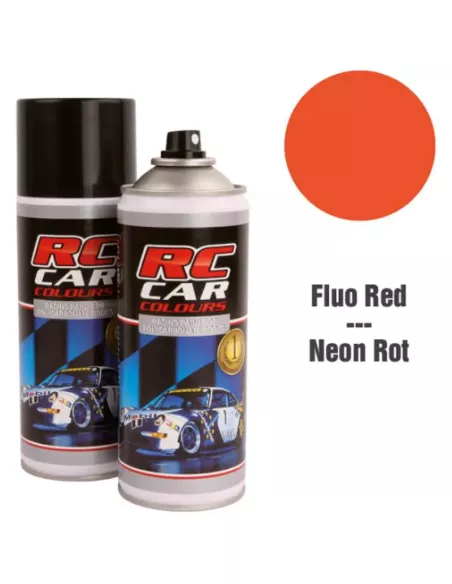 Spray Paint For Polycarbonate Body - Fluorescent Red 150ml. RCC1005