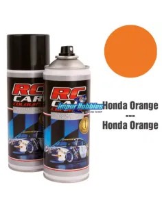 Spray Paint For Polycarbonate Body - Honda Orange 150ml. RCC945
