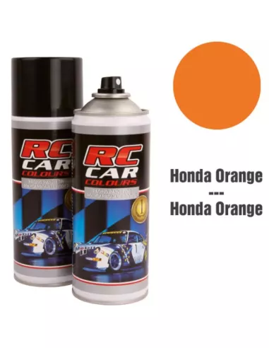 Spray Paint For Polycarbonate Body - Honda Orange 150ml. RCC945