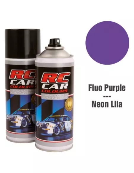 Spray Paint For Polycarbonate Body - Fluorescent Purple 150ml. RCC1013
