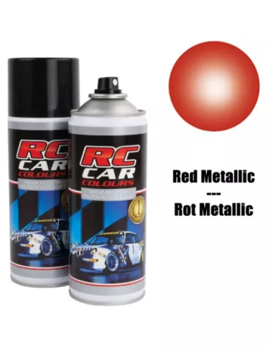 Spray Paint For Polycarbonate Body - Red Metalic 150ml. RCC937