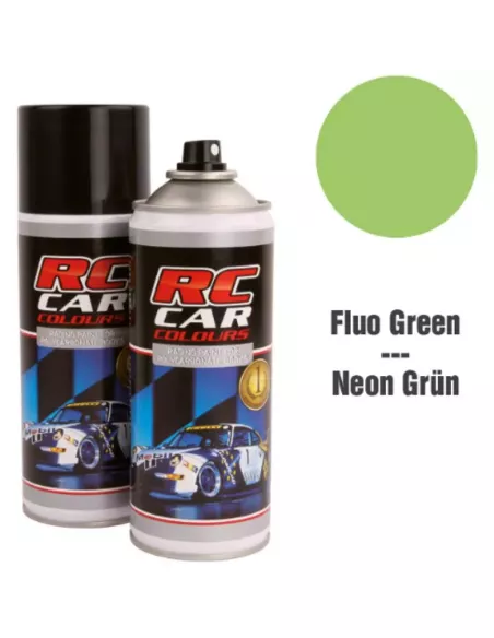 Spray Paint For Polycarbonate Body - Fluorescent Green 150ml. RCC1008