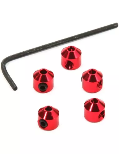 Linkage Stopper - Red 2mm (5 U.) Fussion FS-WG002 - Linkage stoppers