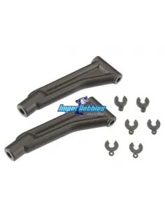 Front Upper Suspension Arm Set (2 U.) Thunder Tiger ER-4 G3 Mini PD03-0016 - Thunder Tiger ER-4 G3 Mini WRC