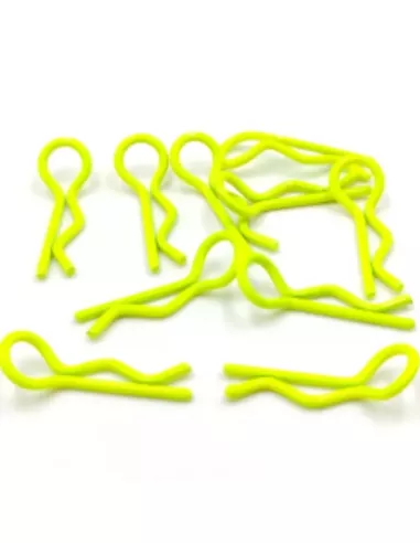 Body Clip - Fluorescent Yellow 1/10...