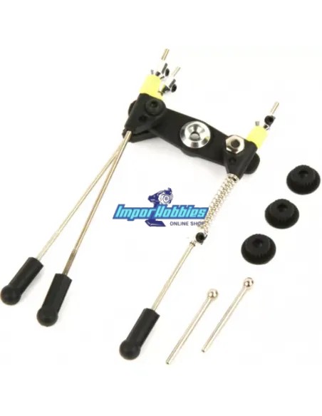 Kit tringlerie gaz / frein universel 1/8eme Futaba - Savox - Sanwa - Ko - JX Fussion FS-WH040