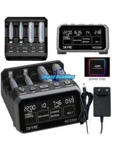 Chargeur de batterie digital multifonction AA - AAA SkyRC NC2200 SK100181