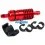 Filtro de combustible rojo & soporte Escala 1/10 - 1/8 Fussion FS-EG014 - Coches RC Nitro